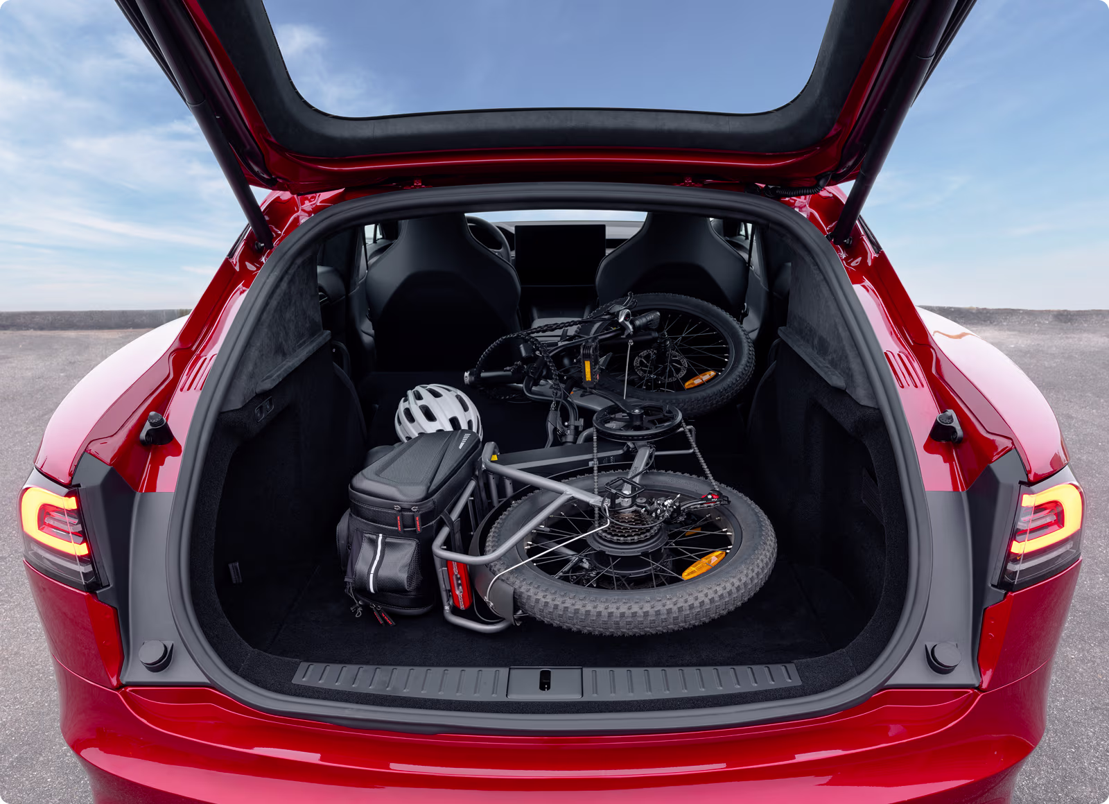 Bagaj ve katlanan koltuklar